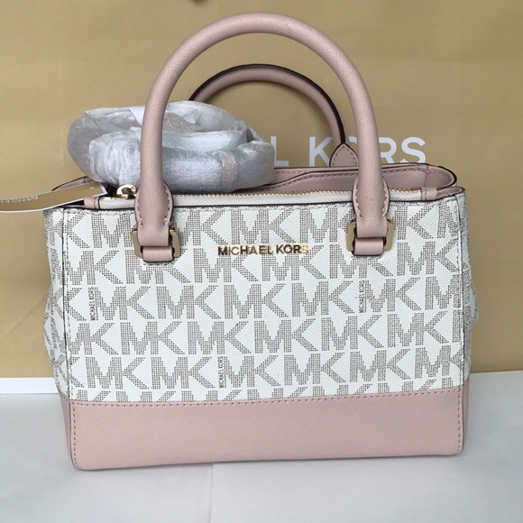 Michael Kors Handbags - 💕⭐️mk satchel⭐️crossbody Kellen vanilla/ballet